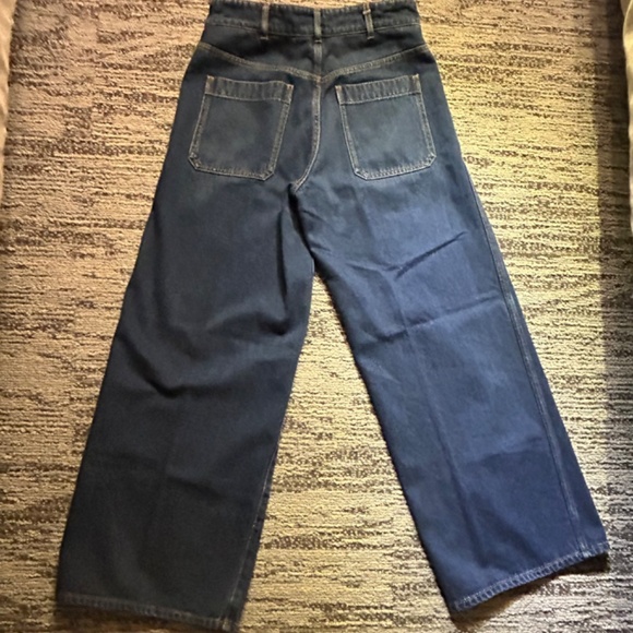 Christian Dior Denim Couture Flared Leg Jeans Sz 4 - Picture 4 of 15